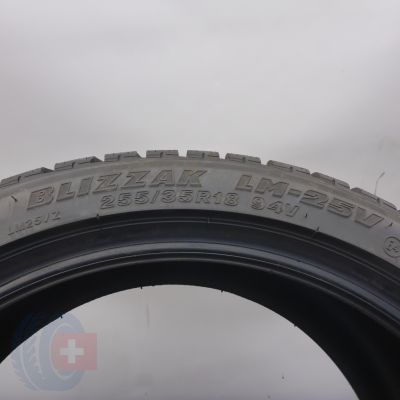 5. 255 35 18 2x BRIDGESTONE 255/35 R18 94V Blizzak LM-25 Winterreifen 2019 Ungebraucht  