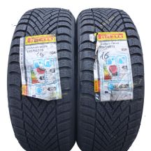 195 55 15 2x PIRELLI 195/55 R15 85H Cinturato Winter Winterreifen 2016 VOLL Ungebraucht   