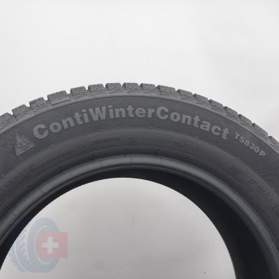 6. 205 60 16 2x CONTINENTAL 205/60 R16 96H XL ContiWinterContact TS 830 P SEAL Winterreifen 2025 7,5-7,2mm WIE NEU 