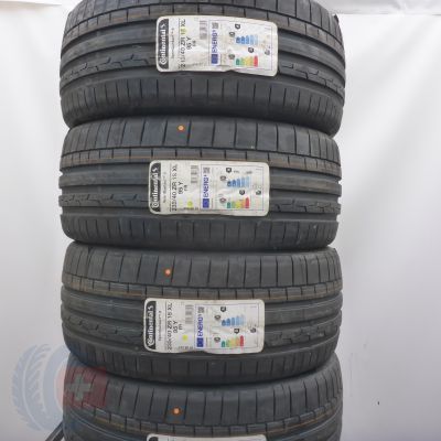 235 40 18 4x CONTINENTAL 235/40 ZR18 95Y XL SportContact 6 Sommerreifen 2022 Ungebraucht   