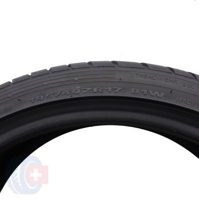 5. 195 40 17 4x HANKOOK 195/40 ZR17 81W XL Ventus S1 evo K107 Sommerreifen 2018 6,5-7mm