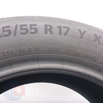 4. 225 55 17 2x CONTINENTAL 225/55 R17 101Y XL PremiumContact 6 Sommerreifen 2022 5,5-5,8mm