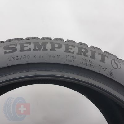 4. 235 40 19 2x SEMPERIT 235/40 R19 96V XL Speed-Grip 5 Winterreifen 2023/24 8,8-8,5mm WIE NEU 