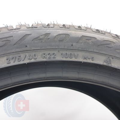 7. 275 40 22 4x PIRELLI  275/40 R22108V Scorpion Winter RFT Winterreifen 2021 Ungebraucht   