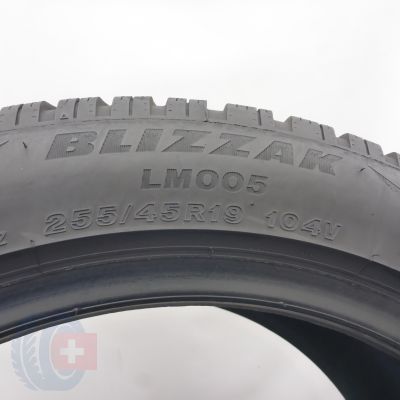 5. 255 45 19 2x BRIDGESTONE 255/45 R19 104V XL Blizzak LM005 Winterreifen 2024 7,2mm