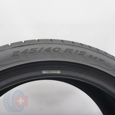 4. 245 49 19 1x PIRELLI 245/49 R19 94W P Zero Sommerreifen 2024 7mm