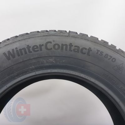 6. 205 65 16 4x CONTINENTAL 205/65 R16 95H WinterContact TS 870 Winterreifen 2022 VOLL