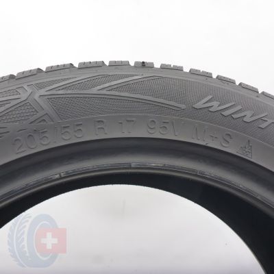 4. 205 55 17 2x VREDESTEIN 205/55 R17 95V XL Wintrac PRO+ Winterreifen 2024 6,2mm