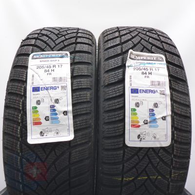 205 45 17 2x SEMPERIT 205/45 R17 84H Speed-Grip 5 Winterreifen 2023 Ungebraucht  