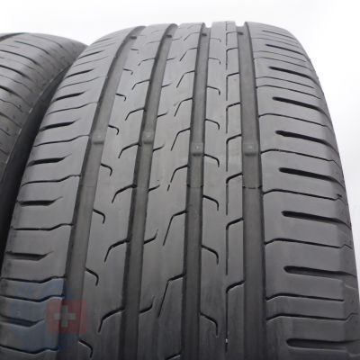 3. 215 55 17 2x CONTINENTAL 215/55 R17 94V EcoContact 6 Sommerreifen 2022, 2023 6-6,2mm