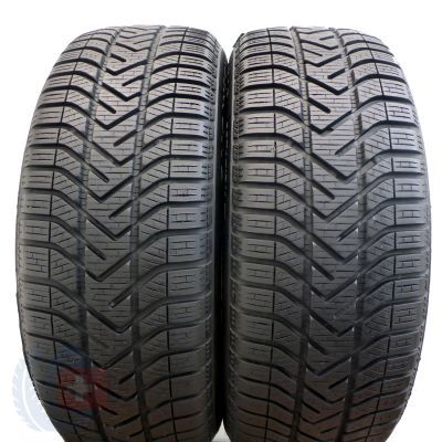 4. 4 x PIRELLI 205/55 R16 91T Snowcontrol Serie 3 Winter 190 Winterreifen 2014, 2015 6,5-7mm