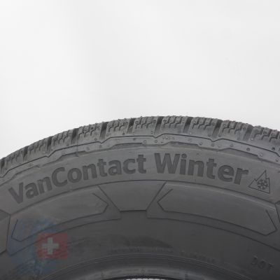 8. 225 75 16C 4x CONTINENTAL 225/75 R16C116/114R VanContact Winter Winterreifen 2022 VOLL