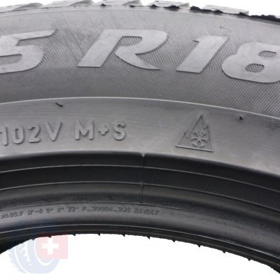 2. 225 55 18 4x PIRELLI 225/55 R18 102V Sottozero 3 Winter AO Winterreifen 6,2-6,8mm 2021/22