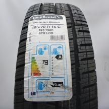 195 70 15C 1x CONTINENTAL 195/70 R15C 104/102R VanContact 4Season Ganzjahresreifen 2020 VOLL
