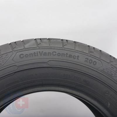 7. 205 75 16C 4x CONTINENTAL 205/75 R16C 113/111R ContiVanContact 200 Sommerreifen 2020, 2022 8mm