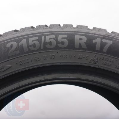 6. 215 55 17 2x SEMPERIT 215/55 R17 98V XL Speed-Grip 5 Winterreifen 2024 7,2-7,8mm