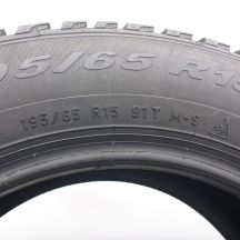6. 195 65 15 4x PIRELLI 195/65 R15 91T Winter Cinturato Winterreifen 2019 9-8mm