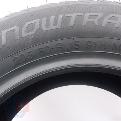 6. 205 60 15 4x VREDESTEIN 205/60 R15 91H Snowtrac 5 Winterreifen 2017 8mm