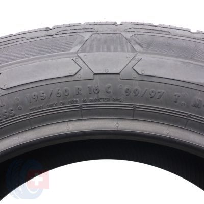 5. 2 x CONTINENTAL 195/60 R16C 99/97T VanContact Winter Winterreifen 2020 VOLL WIE NEU