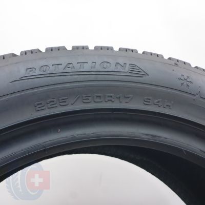 7. 225 50 17 4x DUNLOP 225/50 R17 94H Winter Sport 5 Winterreifen 2019 7,2-7mm