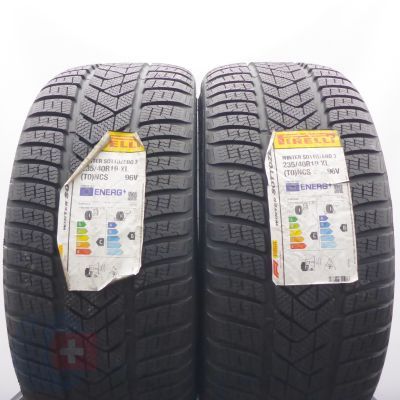 4.  235 40 19 4x PIRELLI  235/40 R19 96V XL Winter Sottozero 3 PNCS T0 Winterreifen 2020 Ungebraucht   