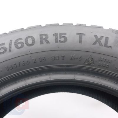 5. 185 60 15 2x CONTINENTAL 185/60 R15 88T XL WinterContact TS870 Winterreifen 2022 WIE NEU 7,2mm