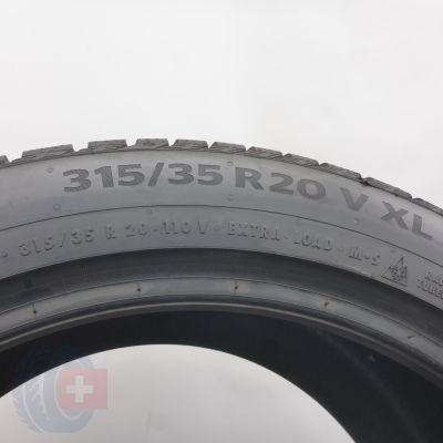 5. 315 35 20 2x CONTINENTAL 315/35 R20 110V XL WinterContact TS 860 S RFT Winterreifen 2021 Ungebraucht  