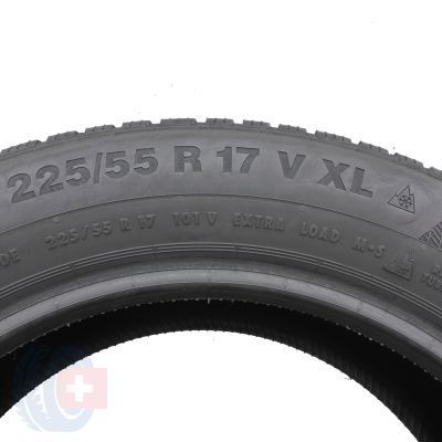 4. 2 x CONTINENTAL 225/55 R17 101V XL WinterContact TS850P Winterreifen 2015 7-7,5mm