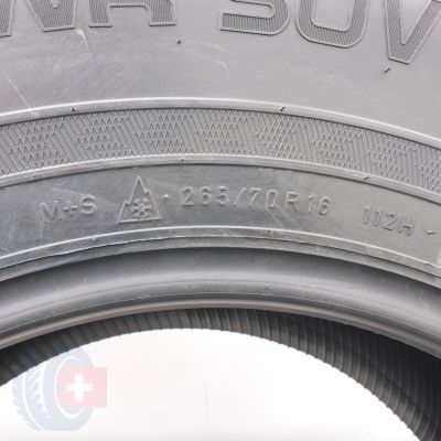 6. 265 70 16 2x NOKIAN 265/70 R16 112H WR SUV 3 Winterreifen 2021 Ungebraucht  