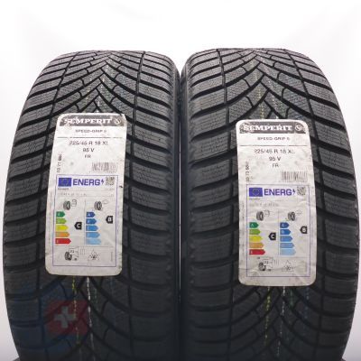 4. 225 45 18 4x SEMPERIT 225/45 R18 95V XL Speed-Grip 5 Winterreifen 2025 VOLL WIE NEU 