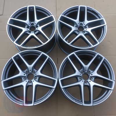4 x Alufelgen 21 MERCEDES 5x112 Et52,5/38 10/11J Original AMG RDKS