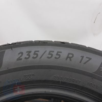 6. 235 55 17 2x MICHELIN 235/55 R17 103V XL PilotAlpin5 Winterreifen 2023, 2024 6,3-7mm