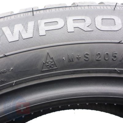 2. 205 55 16 4x NOKIAN 205/55 R16 91H WR Snowproof RunFlat Winterreifen 2019 WIE NEU VOLL