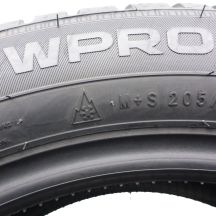 2. 205 55 16 4x NOKIAN 205/55 R16 91H WR Snowproof RunFlat Winterreifen 2019 WIE NEU VOLL