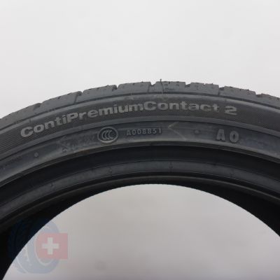 7. 215 40 17 2x CONTINENTAL 215/40 R17 87W XL ContiPremiumContact 2 A0 Sommerreifen 2024VOLL WIE NEU 
