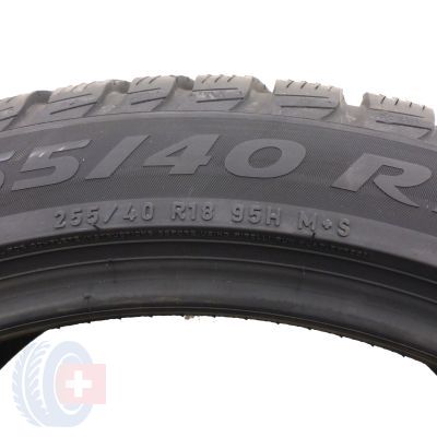 6. 4 x PIRELLI 255/40 R18 95H Sottozero 3 Winter RunFlat AR 2019 Winterreifen 2017 Voll WIE NEU