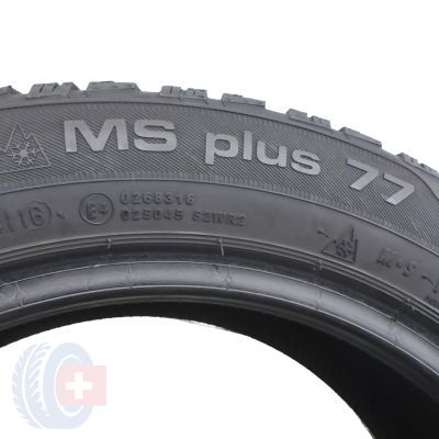 6. 2 x UNIROYAL 185/55 R16 87T XL MS plus 77 Winterreifen 2016 6,2-7mm