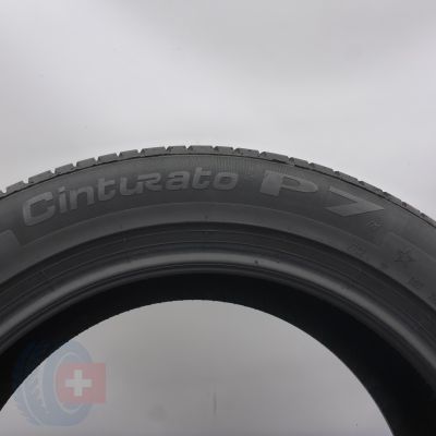 6. 245 50 19 2x PIRELLI 245/50 R19 105W XL Cinturato P7 BMW Sommerreifen 2021 5,8mm