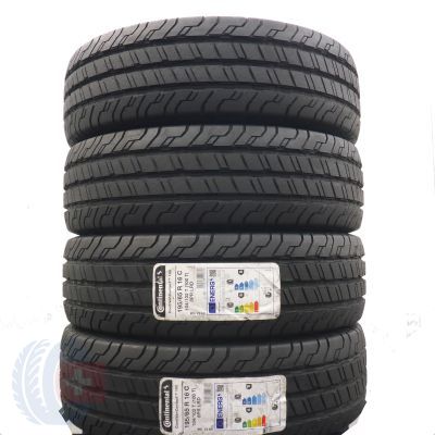 195 65 16C 4x CONTINENTAL 195/65 R16C 104/102T ContiVanContact 100 Sommerreifen 2021/22 VOLL WIE NEU 