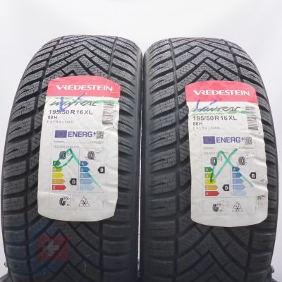 4. 195 50 16 4x VREDESTEIN 195/50 R16 88H XL Wintrac Winterreifen 2022 UNGEBRAUCHT 