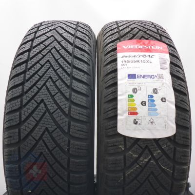 195 65 15 2x VREDESTEIN 195/65 R15 95T XL Wintrac Winterreifen 2021 Ungebraucht  