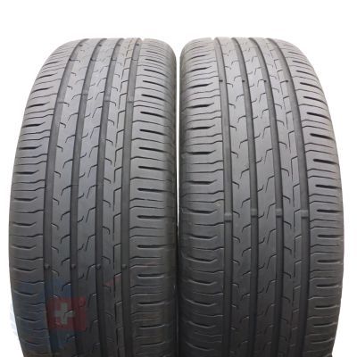 4. 225 60 18 4x CONTINENTAL 225/60 R18 104V XL EcoContact 6 Sommerreifen 2021, 2022 5,5-5,8mm