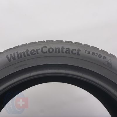 5. 235 50 19 2x CONTINENTAL 235/50 R19  99H WinterContact Ts 870 P Winterreifen 2023 6,5-6,8mm