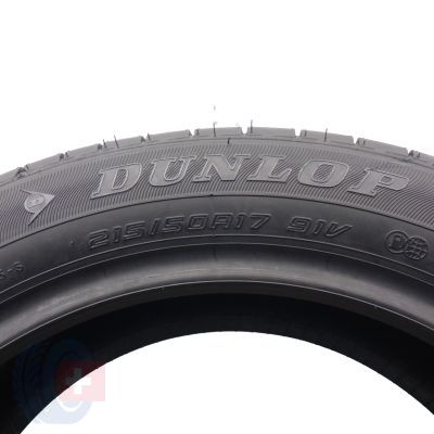 6. 4 x DUNLOP 215/50 R17 91V Enasave EC300 Sommerreifen 2021 WIE NEU VOLL