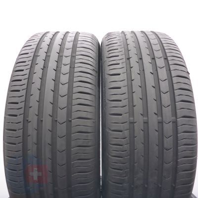 205 55 16 2x CONTINENTAL 205/55 R16 91W ContiPremiumContact 5 Sommerreifen 2018 6,8mm