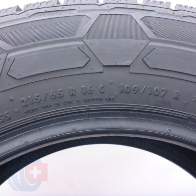 4. 215 65 16C 1x CONTINENTAL 215/65 R16C 109/107R VanContact Winter Winterreifen 2023 7,8mm