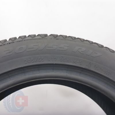 7. 205 55 17 2x PIRELLI 205/55 R17 95H XL Cinturato Winter 3 Winterreifen 2025 VOLL WIE NEU 