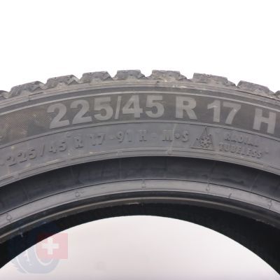7. 225 45 17 4x SEMPERIT 225/45 R17 91H Speed-Grip 5 Winterreifen 2025 VOLL WIE NEU 
