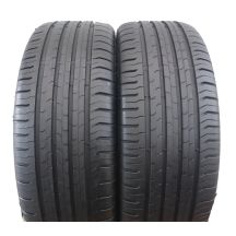 2 x CONTINENTAL 215/55 R17 94V ContiEcoContact 5 Sommerreifen 2017  6.8mm