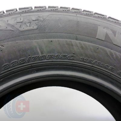 5. 225 70 15C 2x NEXEN 225/70 R15C 112/110R WinGuard WT1 Winterreifen 2022 9,2mm